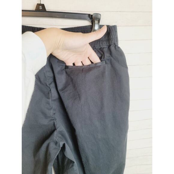 Everlane Easy Pull On Pant in Black, sz 8 - Picture 6 of 15